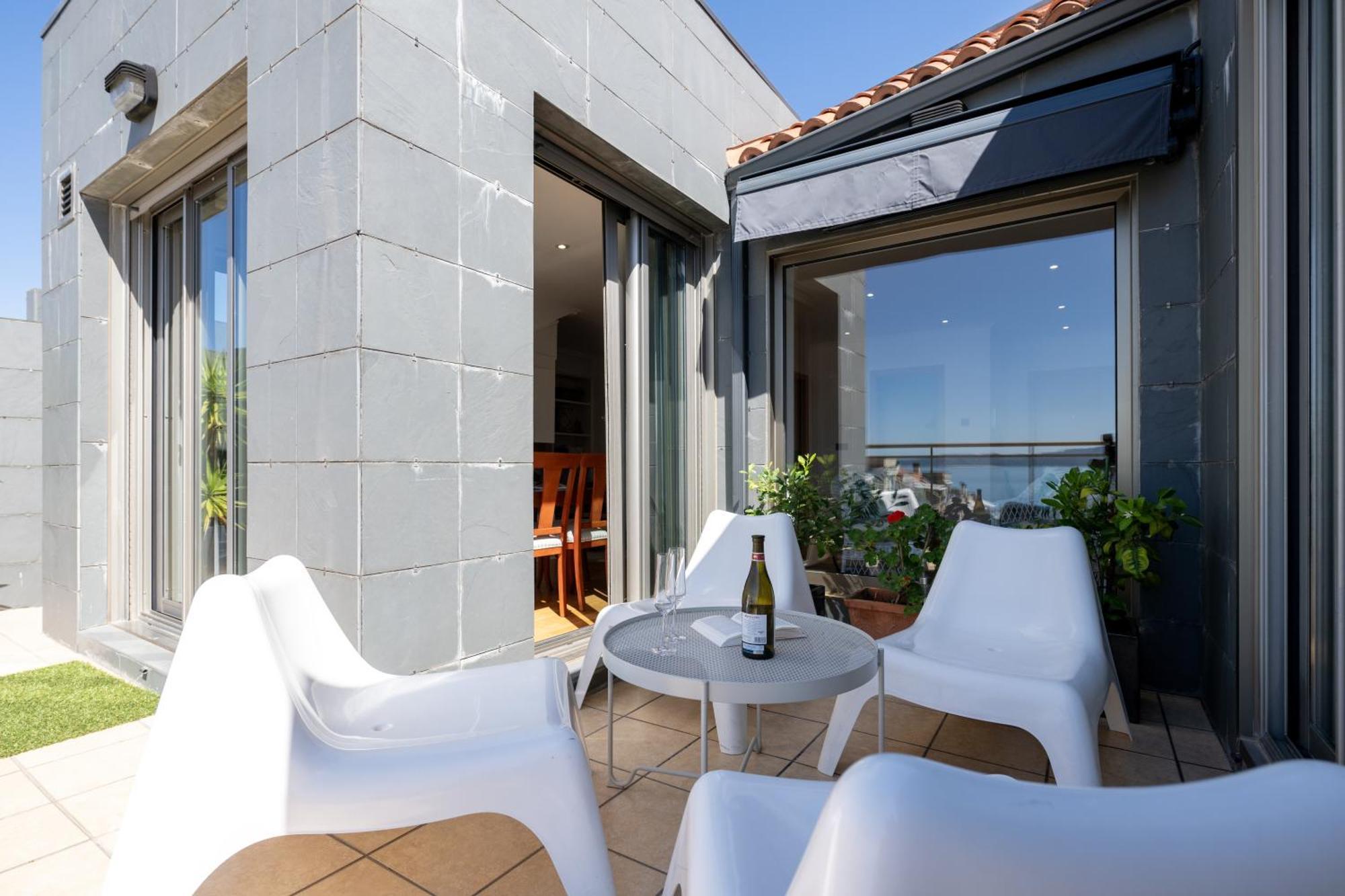 Atico De Lux Sanxenxo Apartment Bagian luar foto