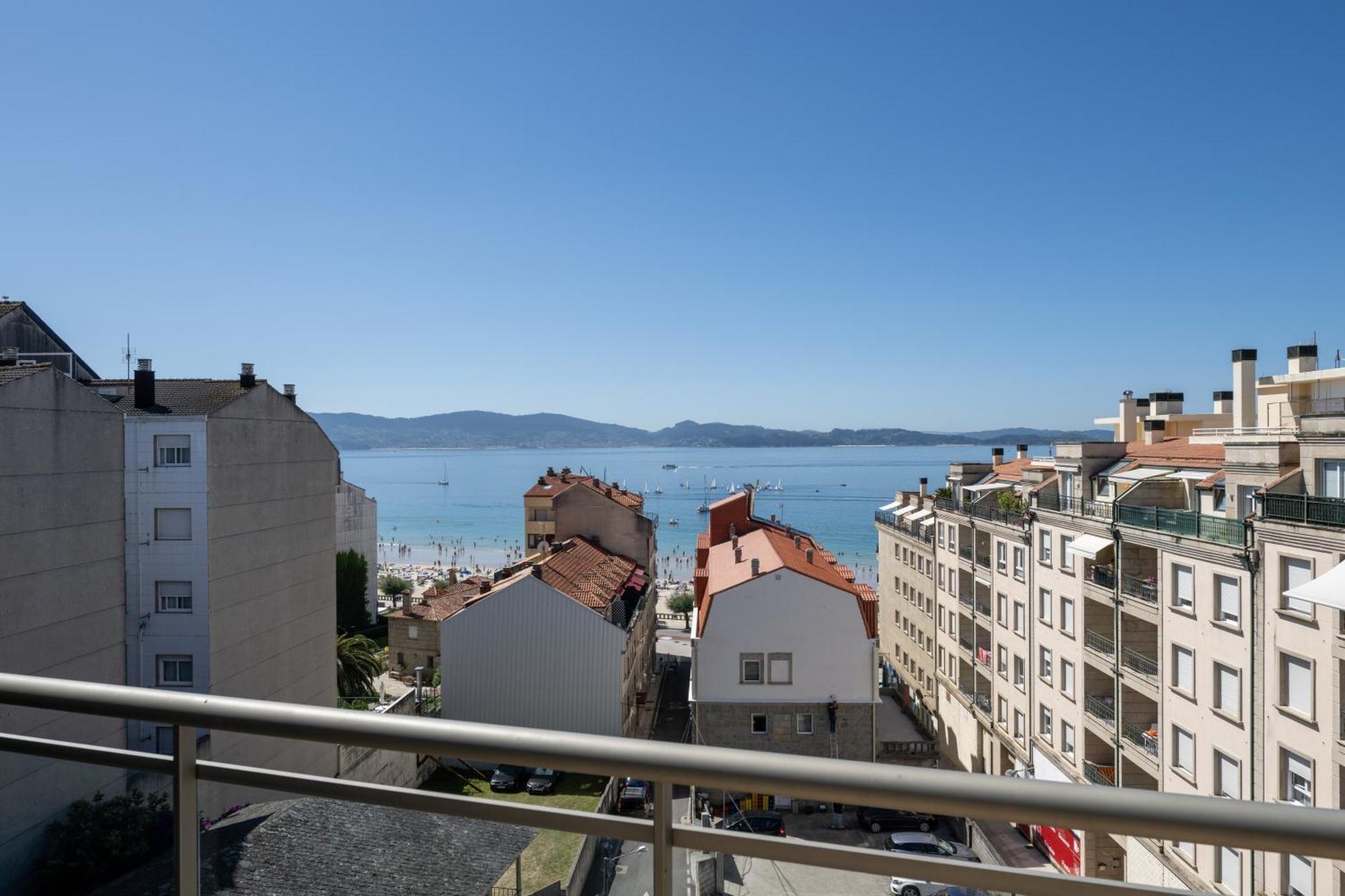 Atico De Lux Sanxenxo Apartment Bagian luar foto