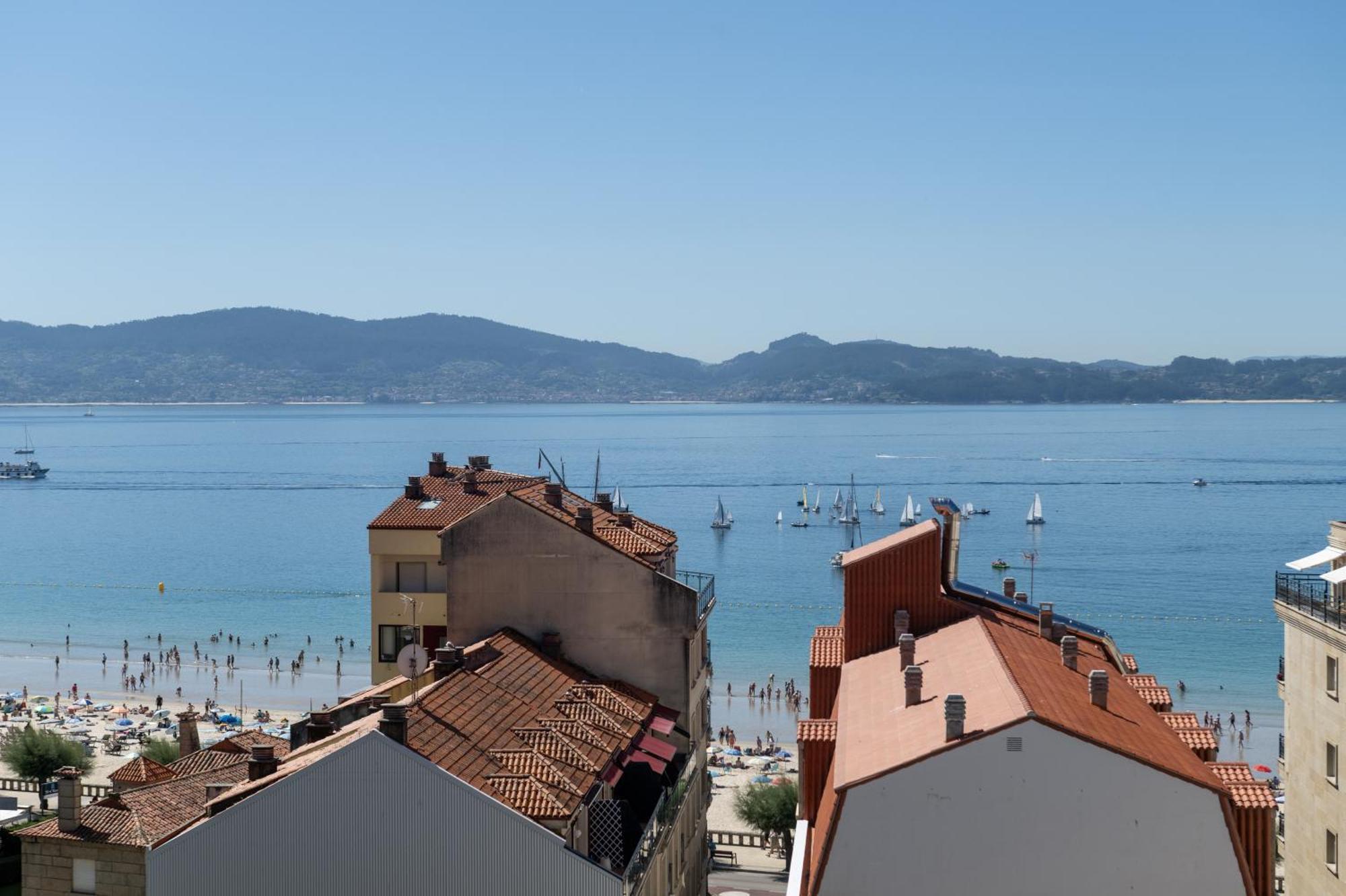 Atico De Lux Sanxenxo Apartment Bagian luar foto