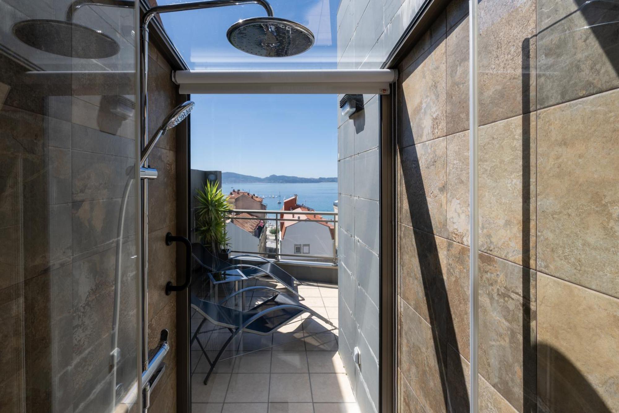 Atico De Lux Sanxenxo Apartment Bagian luar foto