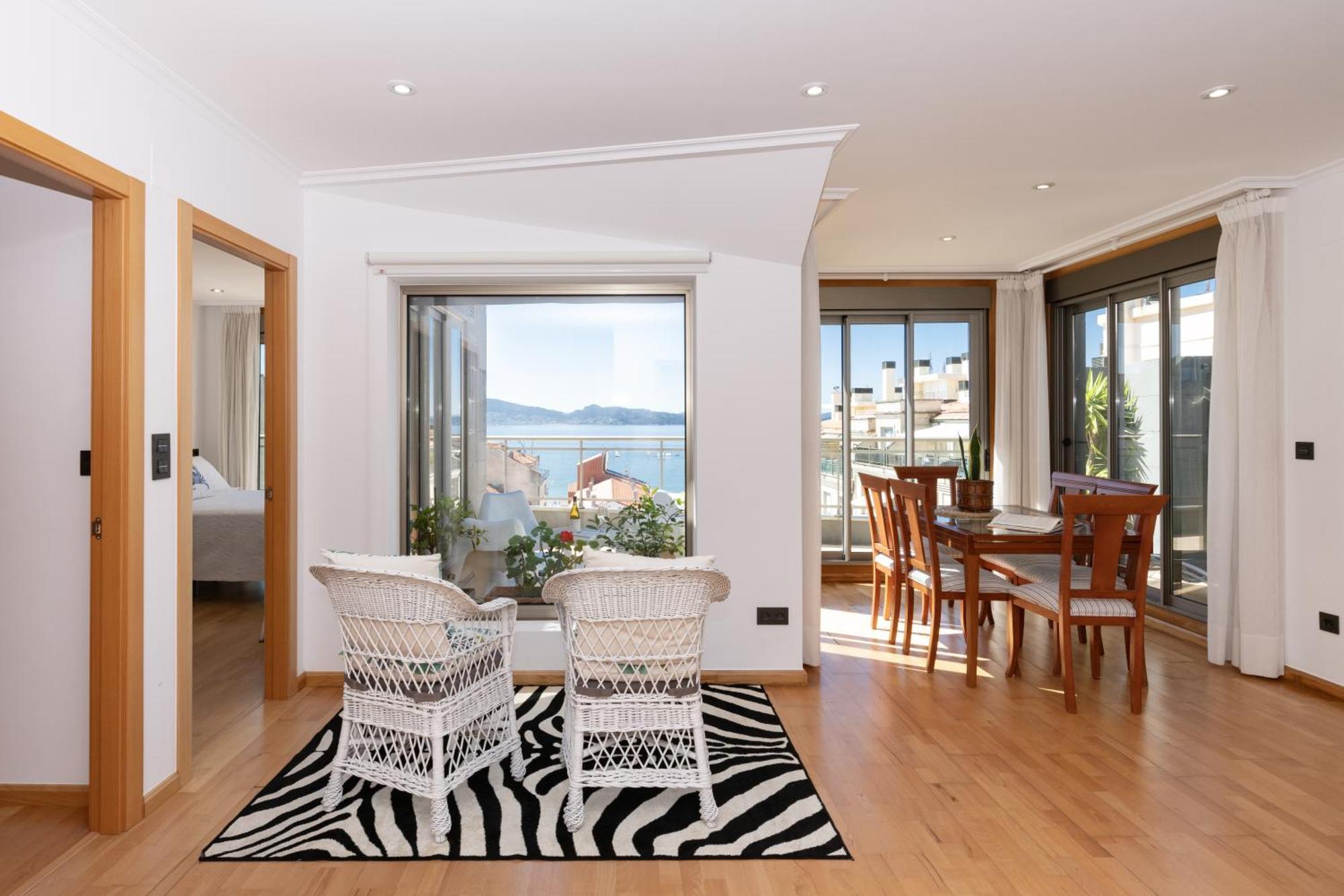 Atico De Lux Sanxenxo Apartment Bagian luar foto