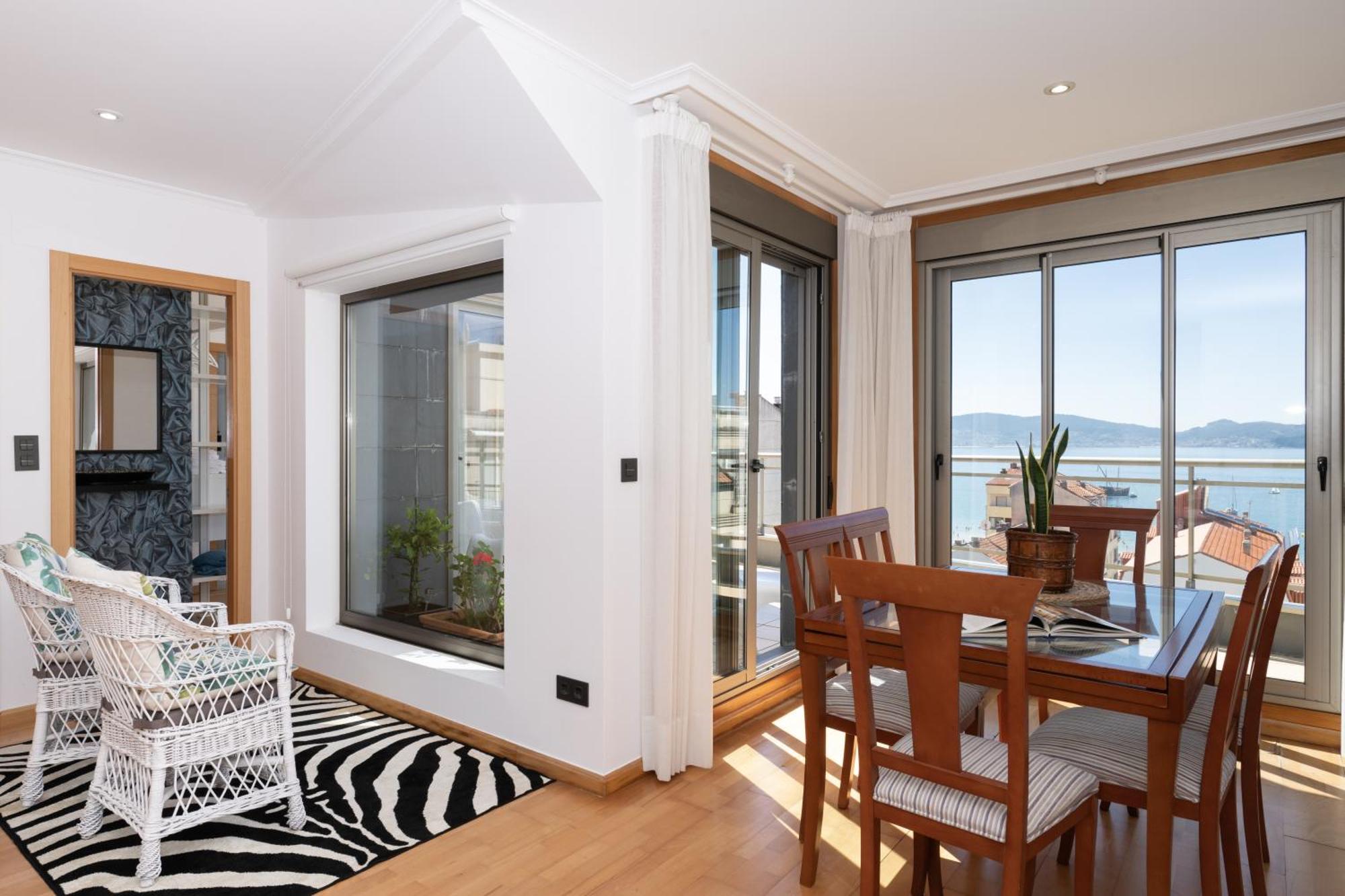 Atico De Lux Sanxenxo Apartment Bagian luar foto